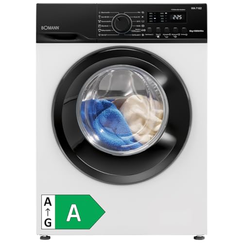 Detalle de Bomann WA 7162 Waschmaschine, 6 kg, Energieeffizienzklasse A und Invertermotor