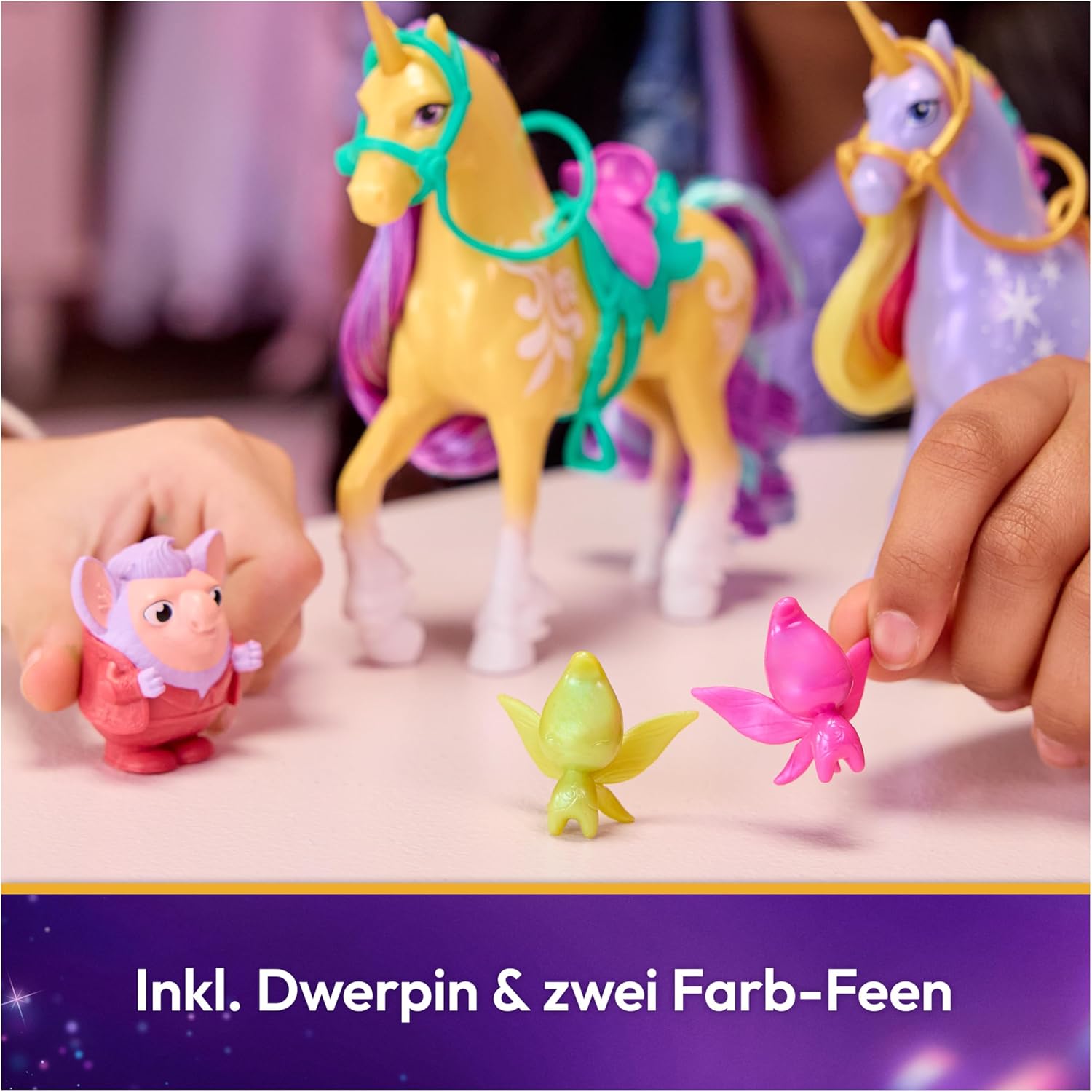 Thumbnail 5 de Unicorn Academy Abenteuer-Set mit Ravenzella, Sophia, AVA, Wildstar, Leaf & weiteren Figuren (ca. 12 cm) – für Kinder ab 4 Jahren