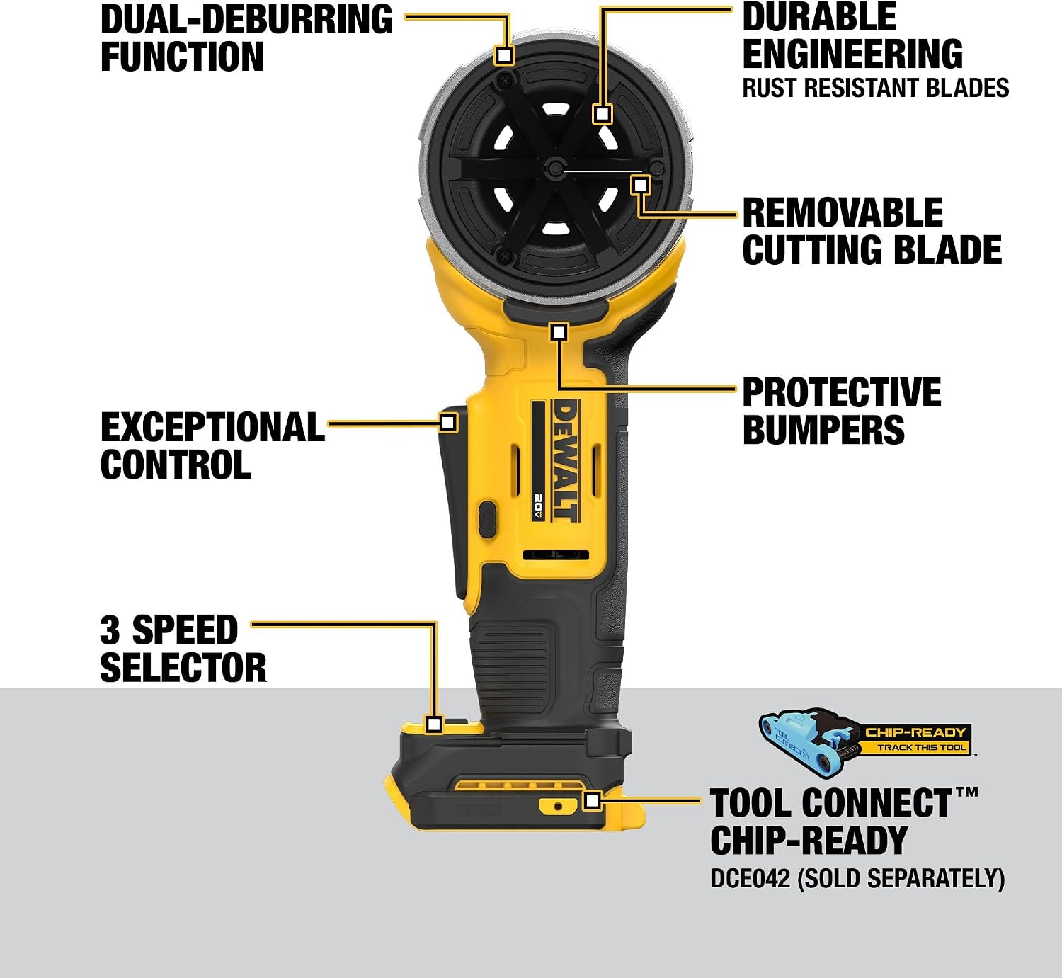 Detalle 2 de DEWALT Pipe Prep Tool DCE710B