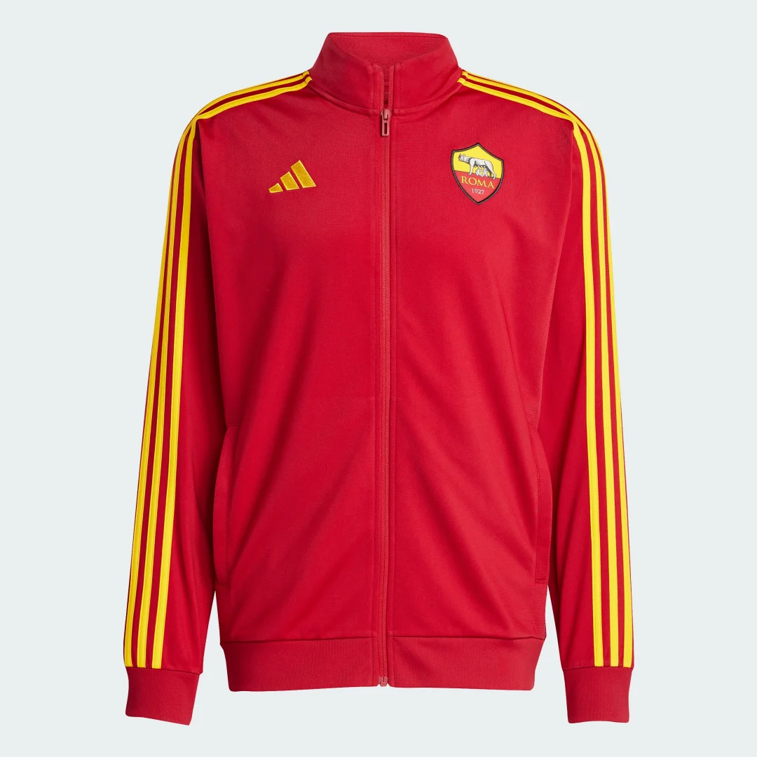 Thumbnail 3 de Chaqueta AS Roma DNA de Adidas, burdeos