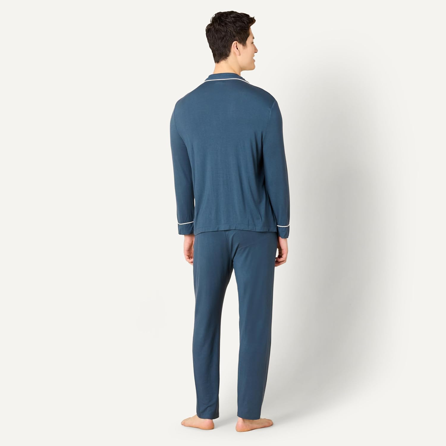 Thumbnail 4 de Amazon Essentials x Sofia Grainge men’s pyjama set with relaxed modal jersey