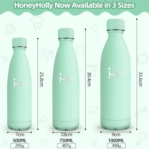 Thumbnail 4 de HoneyHolly Botella Térmica 500 ml conserva 12 h caliente 💧