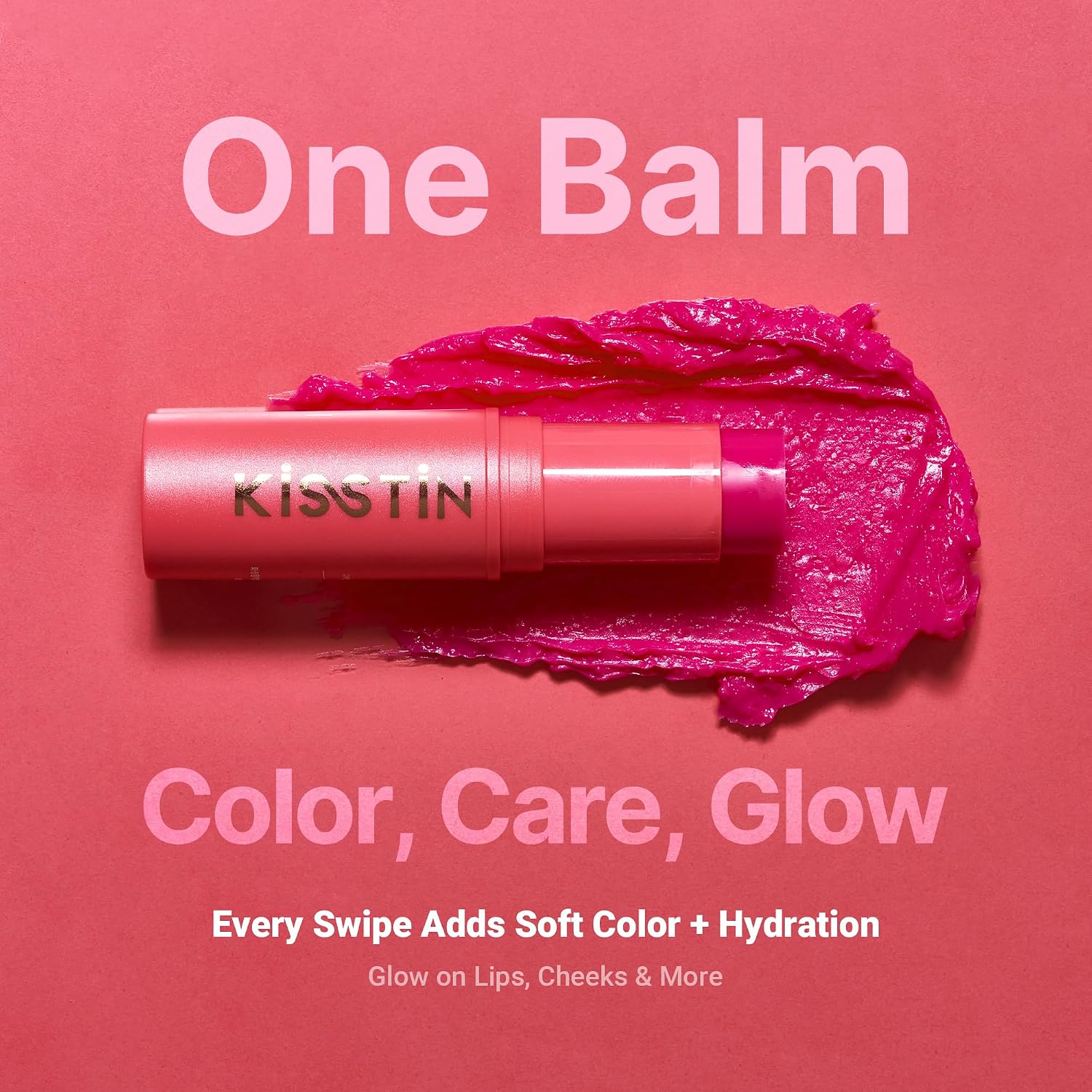Detalle 2 de KAHI Kisstin Balm Pink hydrating lip balm 9 ml ๐