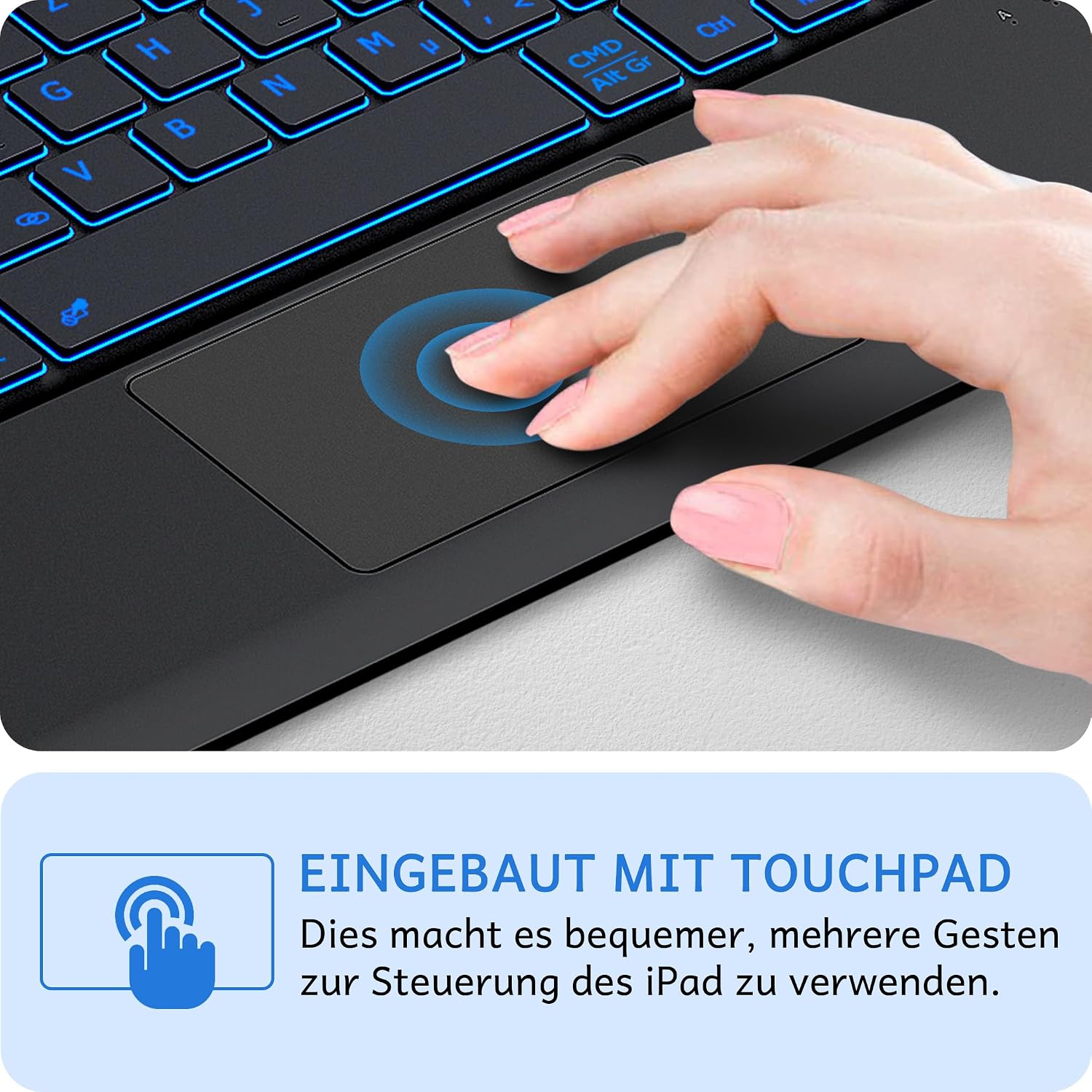 Thumbnail 3 de CACOE Tastatur Hülle Lenovo Idea Tab Pro 12.7