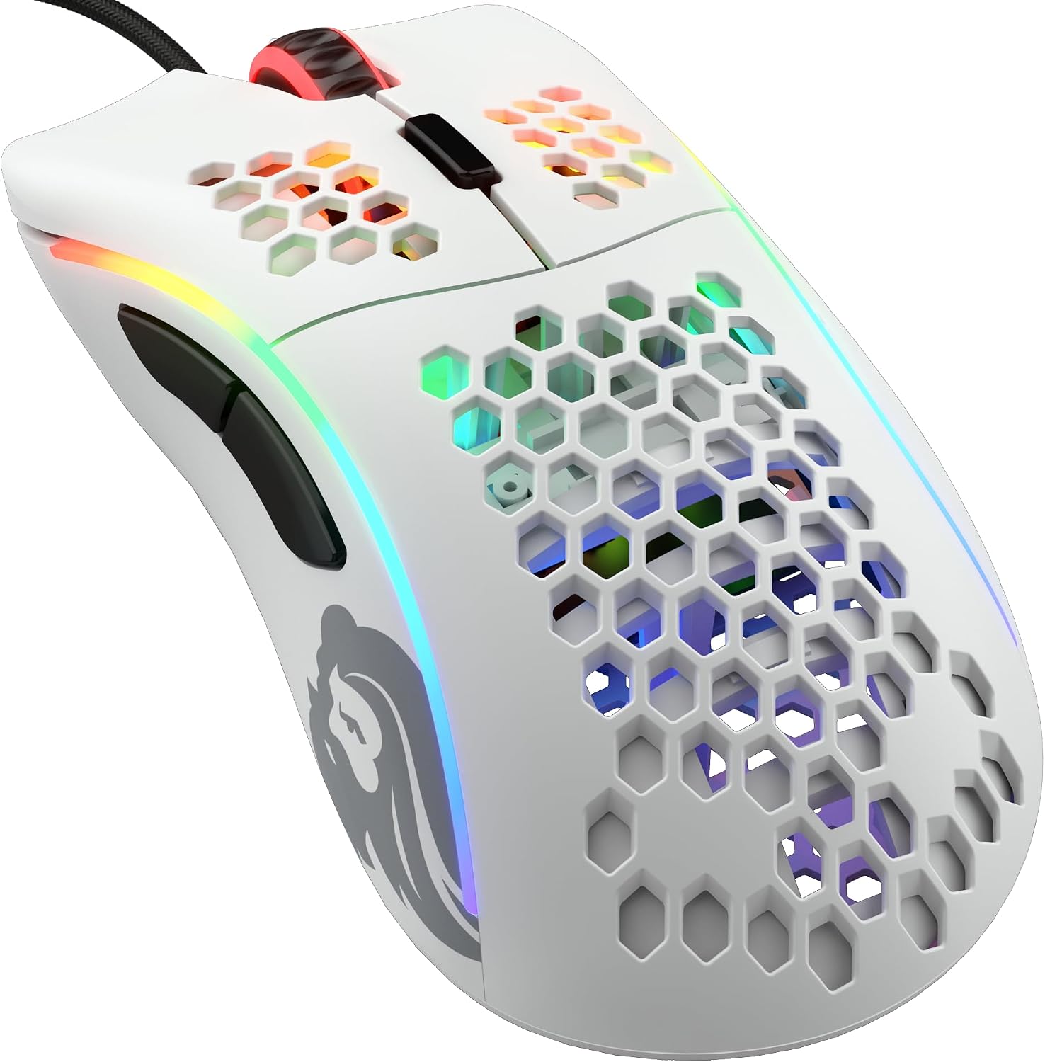Detalle de GLORIOUS Model D Mouse da gaming wired