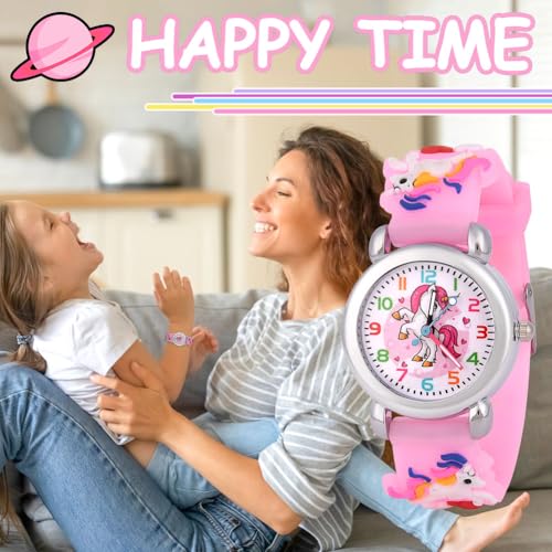 Thumbnail 6 de OFFCUP Orologio da Polso per Ragazzi e Ragazze: Orologio Bambini Movimento in Silicone