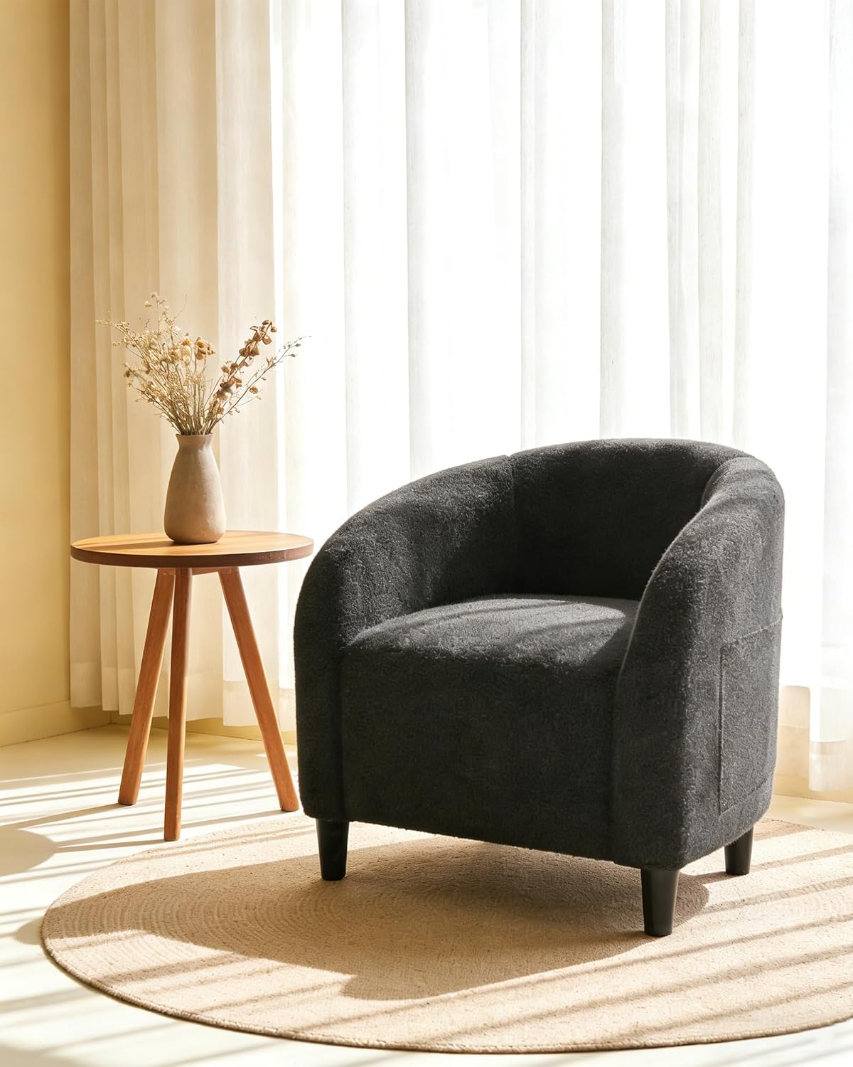 Detalle de GarveeHome Boucle Accent Chair