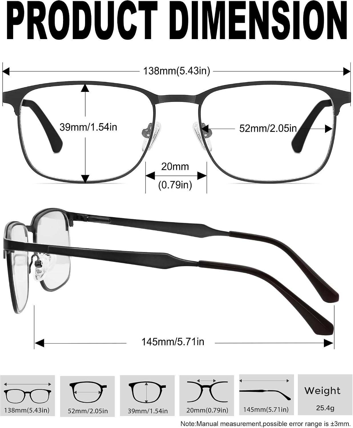 Thumbnail 4 de KANASTAL Alta Protección Gafas Luz Azul 25,4 g
