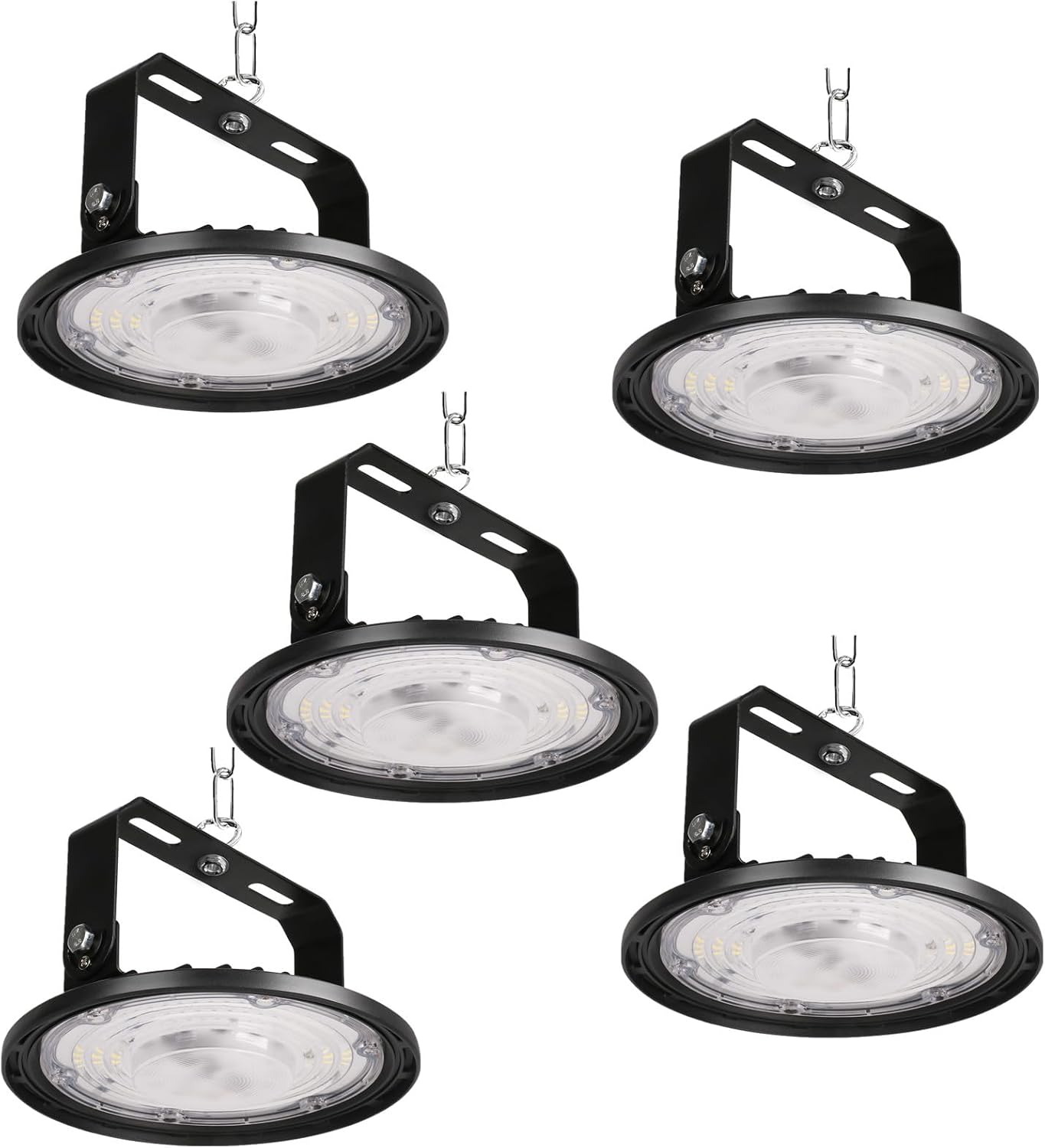 Detalle de JBdusn ZJ-UFO industriële led-highbay, 200 W, 20.000 lm, IP65, 6500 K