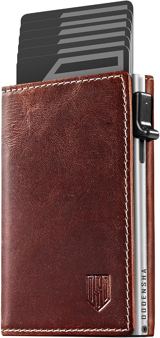 Imagen de DODENSHA MagSnap Cartera Slim para Hombre con RFID y Monedas 😊 en OfertitasTOP