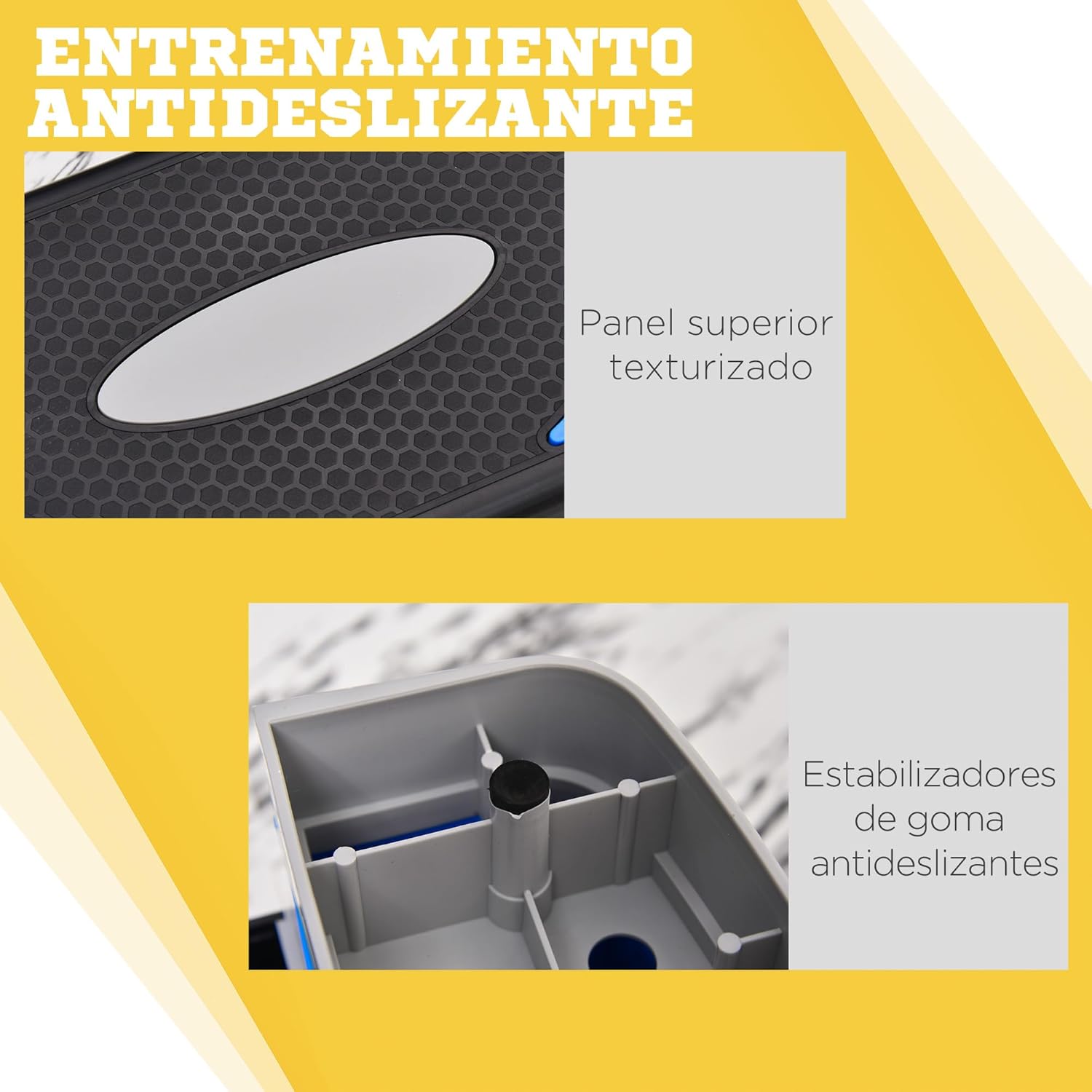 Thumbnail 4 de HOMCOM Step Aeróbic altura regulable 3 niveles