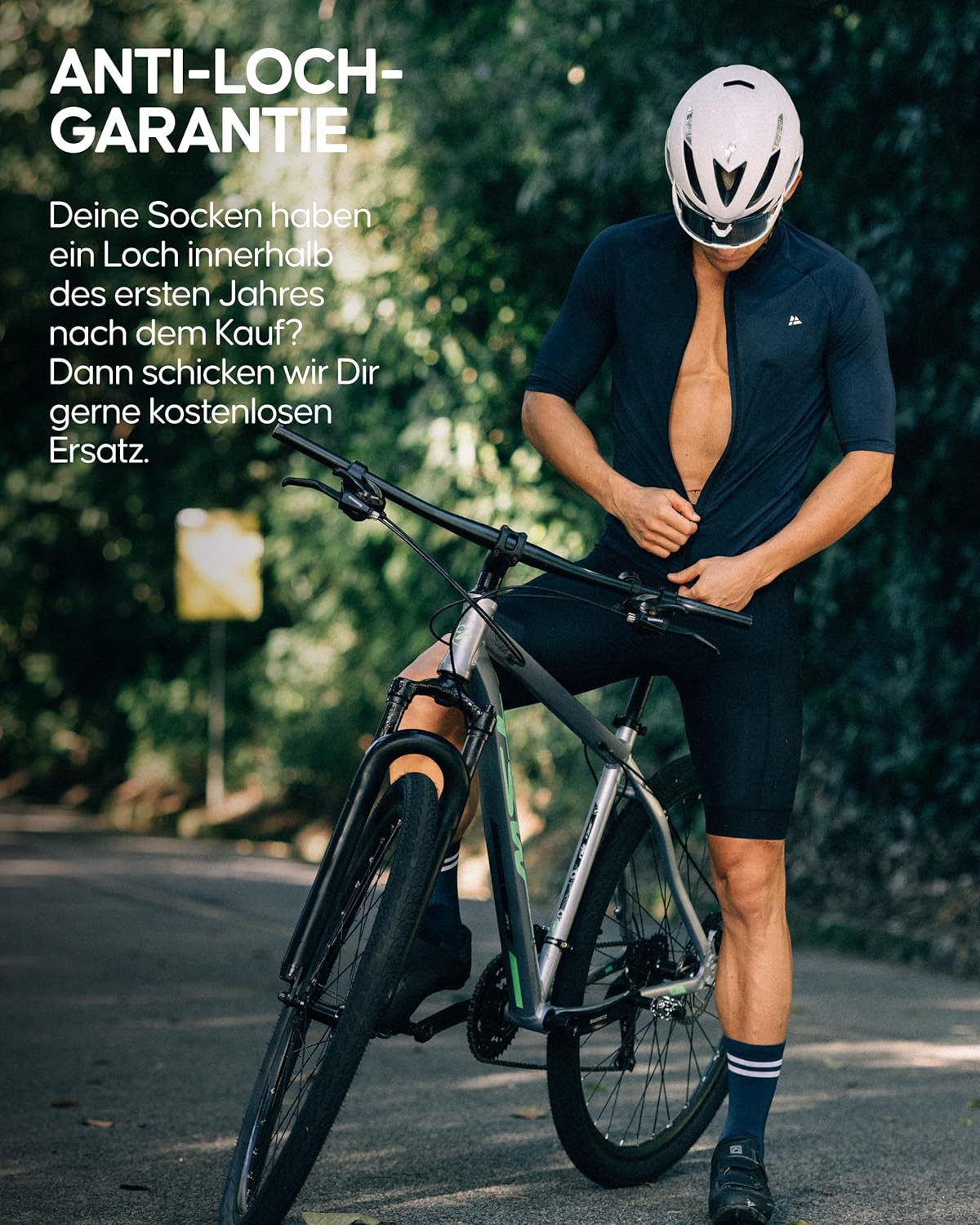 Thumbnail 3 de DANISH ENDURANCE Wadenlange Fahrradsocken 3er/5er Pack