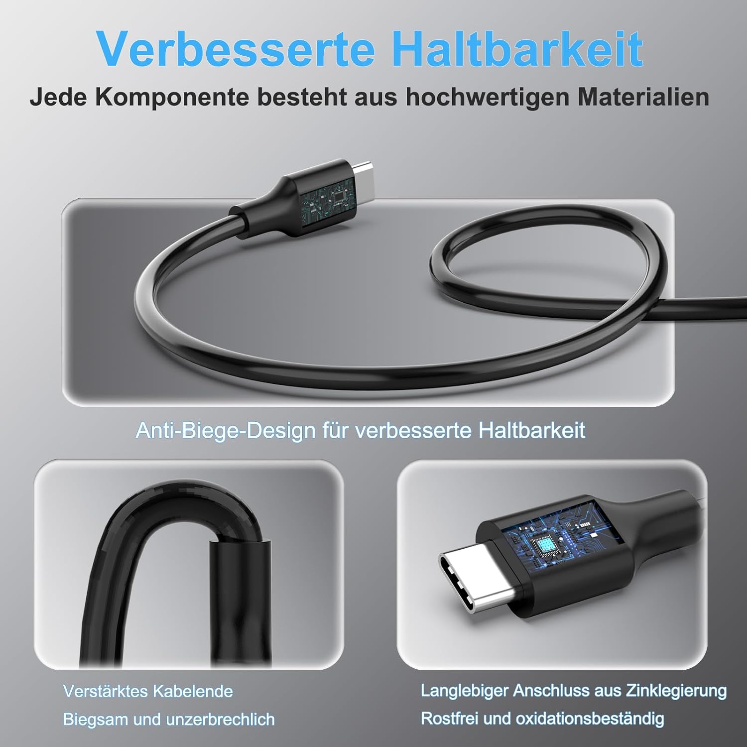 Detalle de shefor 65W USB C Laptop Ladekabel 65W