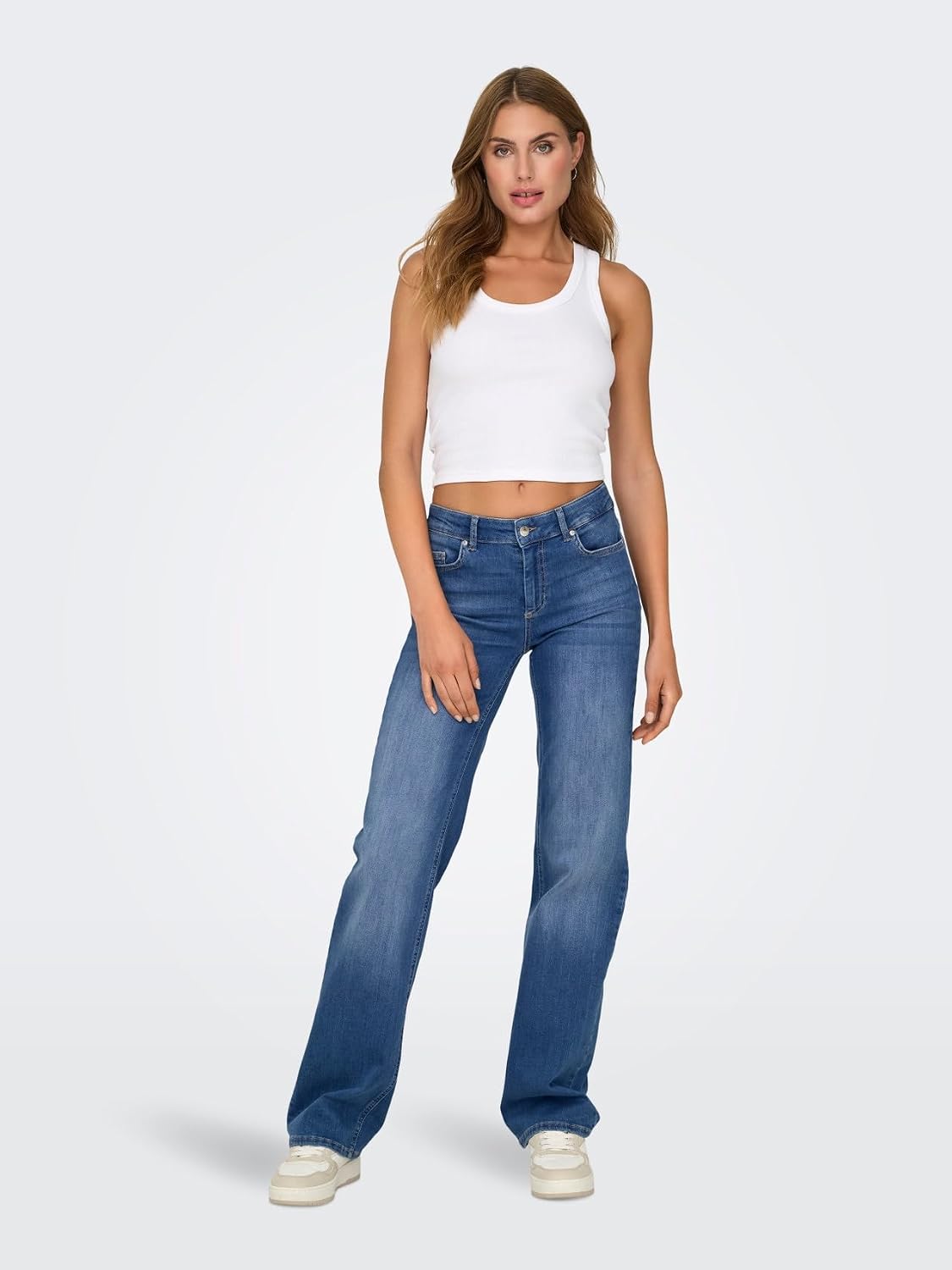 Thumbnail 6 de ONLY Female Straight-Fit Jeans ONLBLUSH – Mittlere Taille, Gerade geschnitten