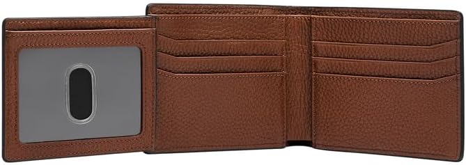 Thumbnail 1 de Fossil Huntington portafoglio bi-fold da uomo in pelle con visori per DNI