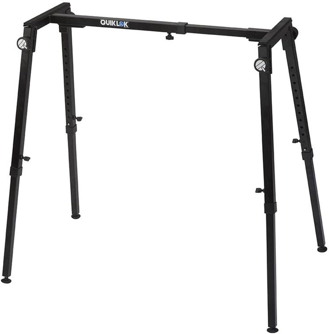Detalle de Quik-Lok WS421 Keyboard Stand, Adjustable Height and Width, 80 kg Capacity