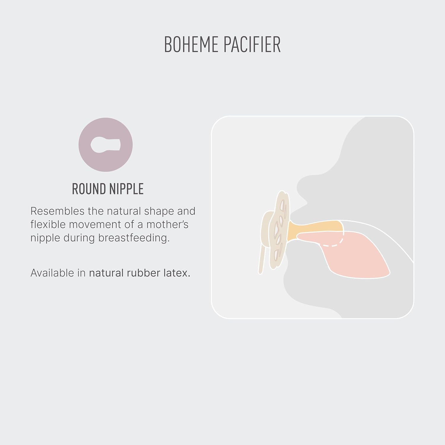 Detalle 2 de BIBS Boheme Soother 6–18 months, pack of 4