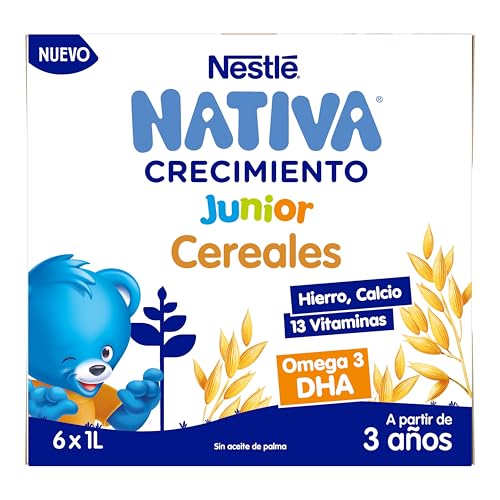 Thumbnail 1 de NESTLÉ NATIVA Crecimiento JUNIOR - Leche y Cereales 1L 🥛