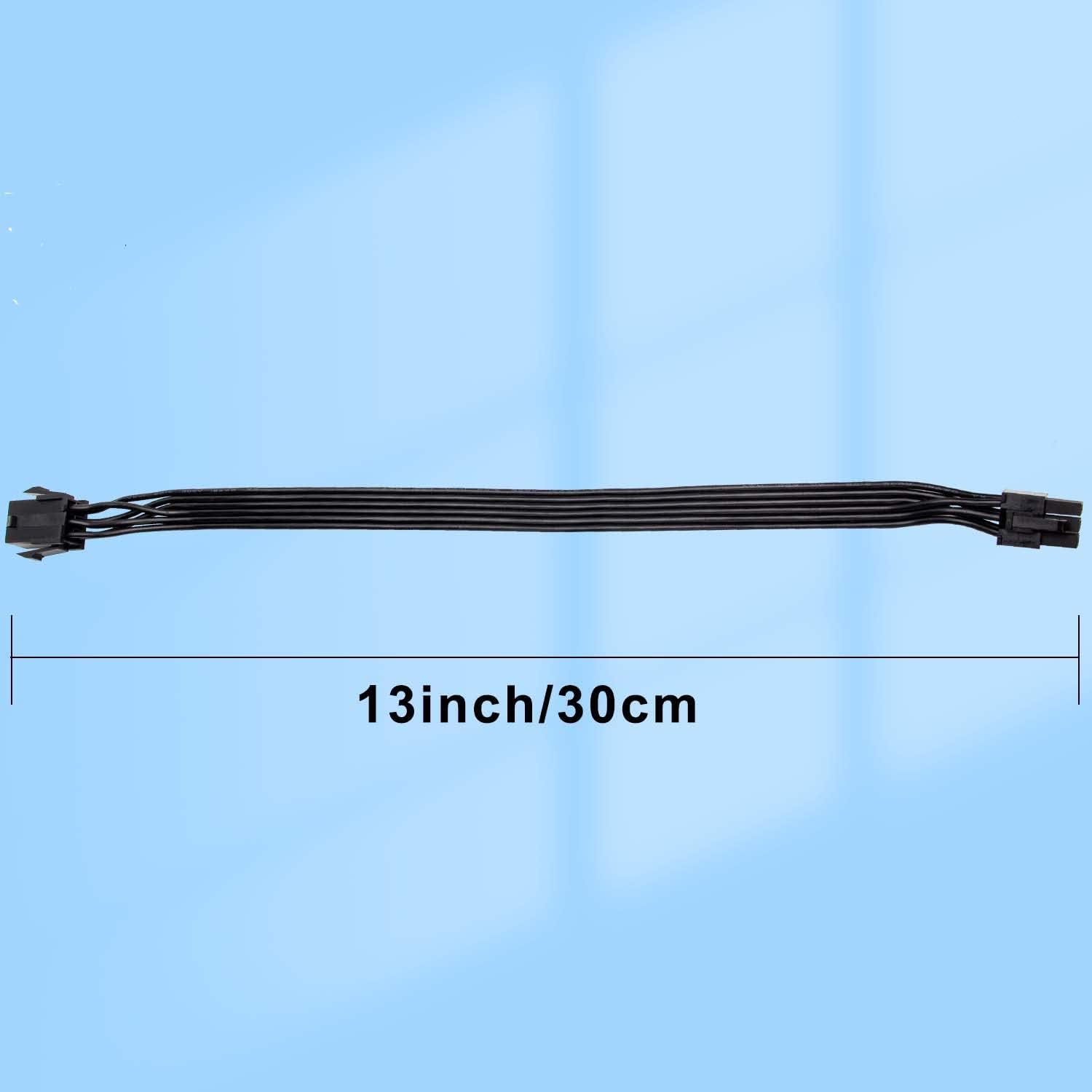 Thumbnail 5 de YieJoya Power PCIe 6 Pin auf 6 Pin Adapterkabel, 2er Pack – 30 cm