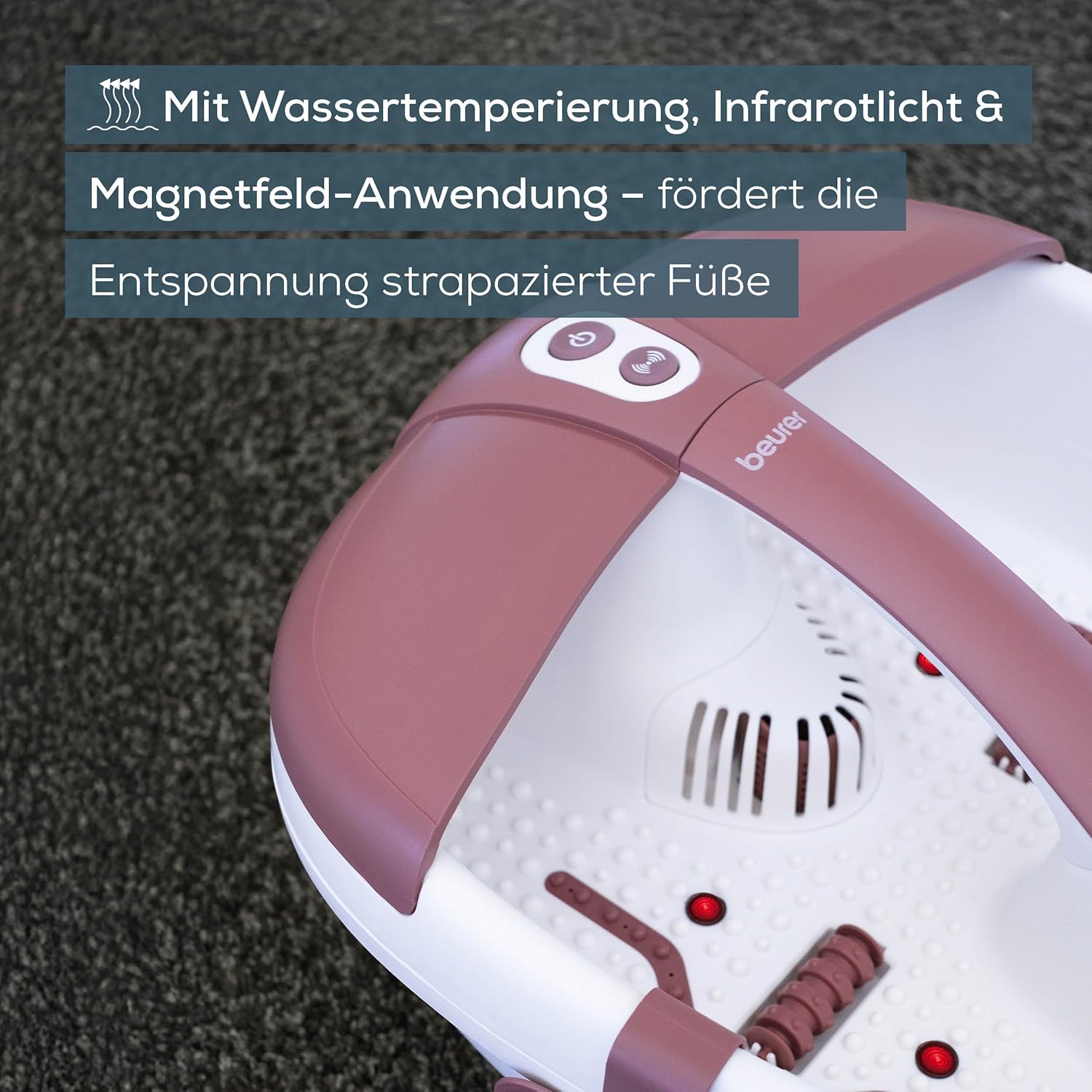 Detalle 2 de Beurer FB 35 Fußsprudelbad bis Schuhgröße 44