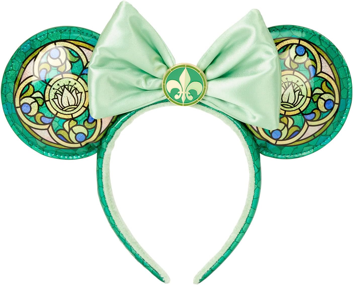 Funko Loungefly Disney Tiana Stained Glass Collection Haarreif mit Glanz – Geschenkidee für Filmfans