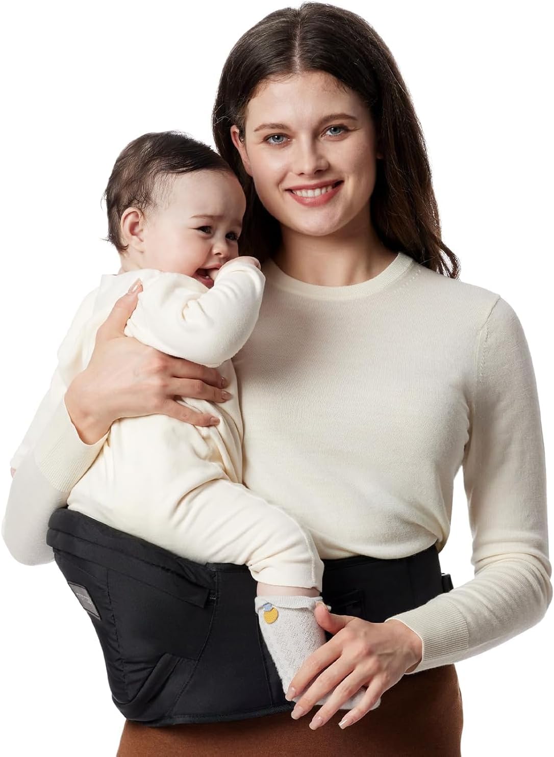 Detalle de Momcozy CPC-Certified Baby Hip Carrier 45lbs