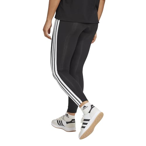 Thumbnail 2 de adidas Mujer Essentials 3-Stripes Cotton Leggings Tights – Black/White, Talla L