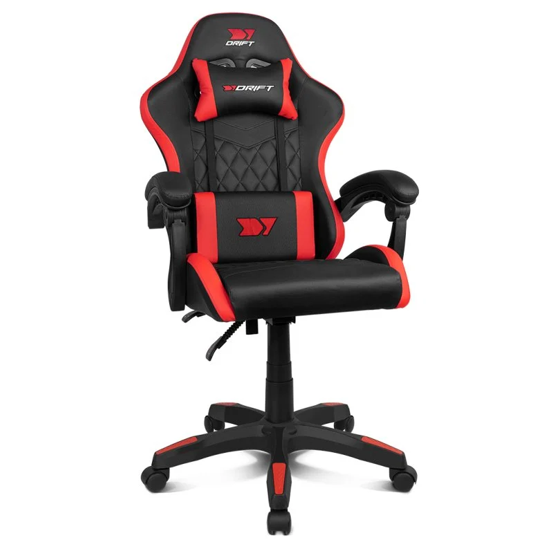 Detalle 2 de Drift DR35: Silla Gaming Negro/Rojo