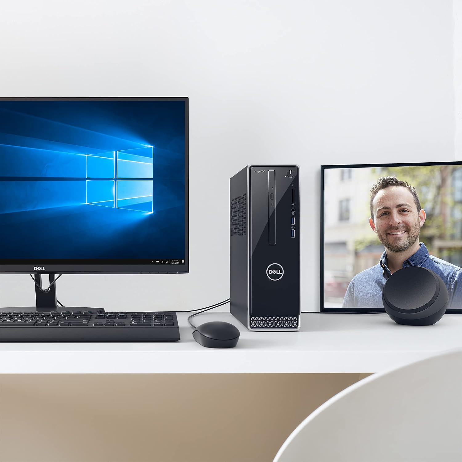 Detalle de Dell MS116 USB Mouse (570-AAIS) – Black