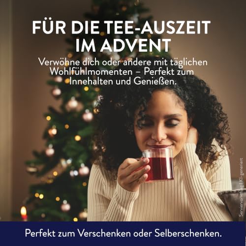 Detalle 2 de Meßmer Tee-Adventskalender 2026 – 24 Türchen mit 48 Teebeuteln