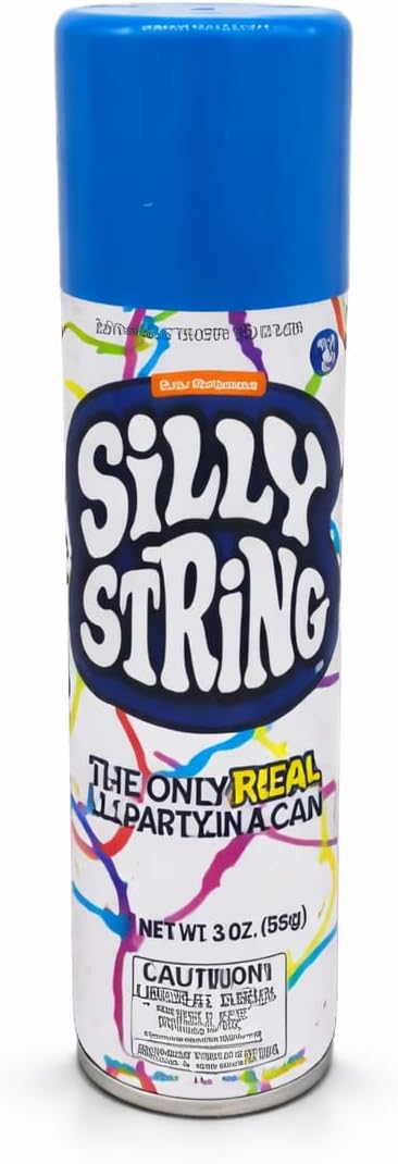 Detalle 2 de Silly String Original Party Pack, 12 Assorted-Color 3 oz Cans