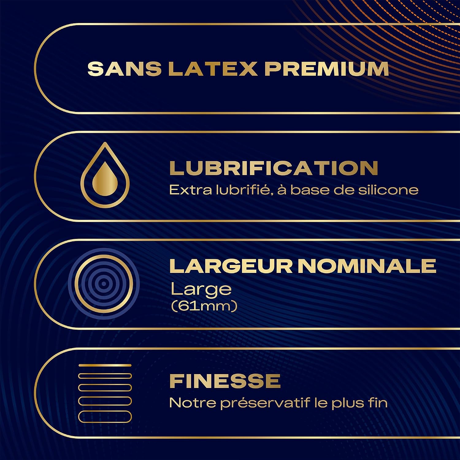 Detalle 2 de Durex Intensity XL 10 préservatifs Homme 61 mm 🍆