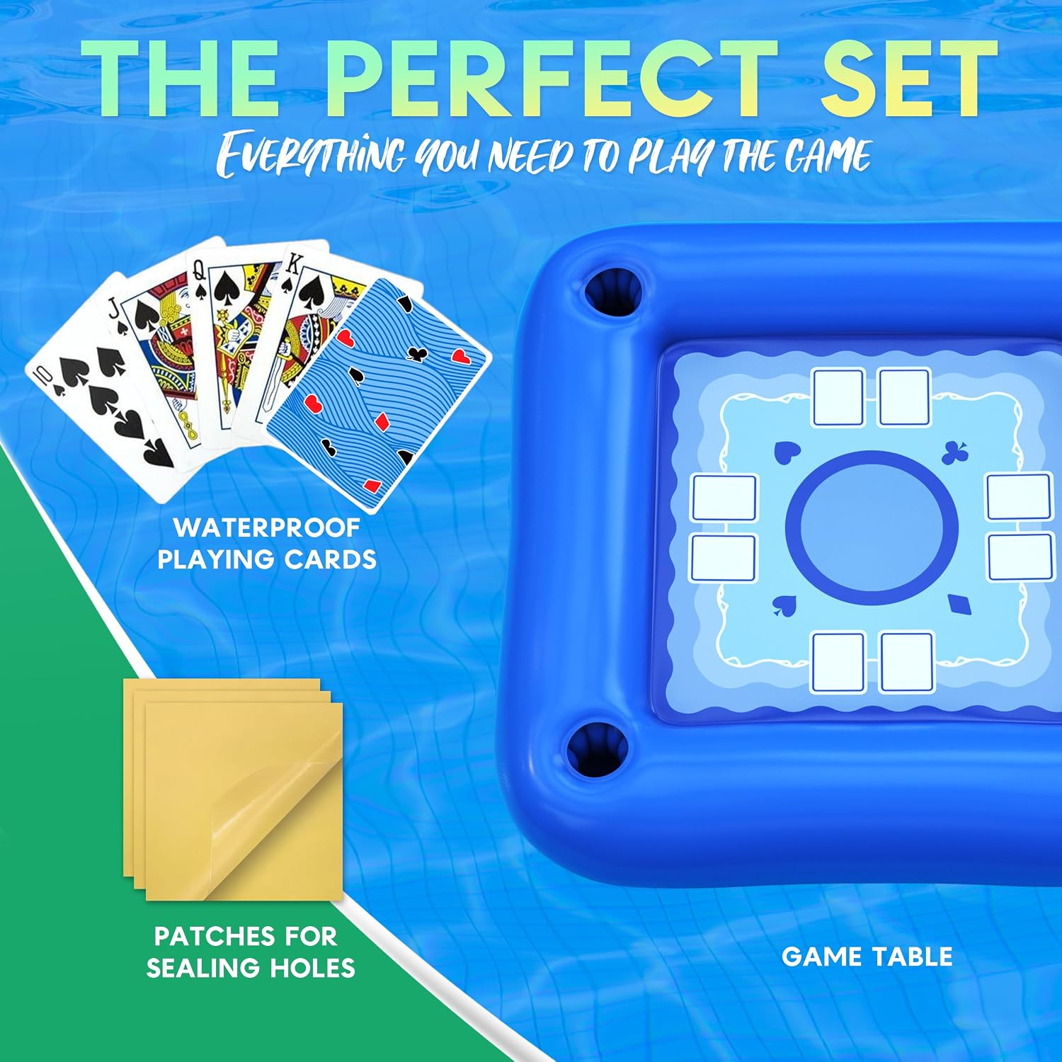 Thumbnail 5 de DIMROM Floating Table for Pool with Cup Holders