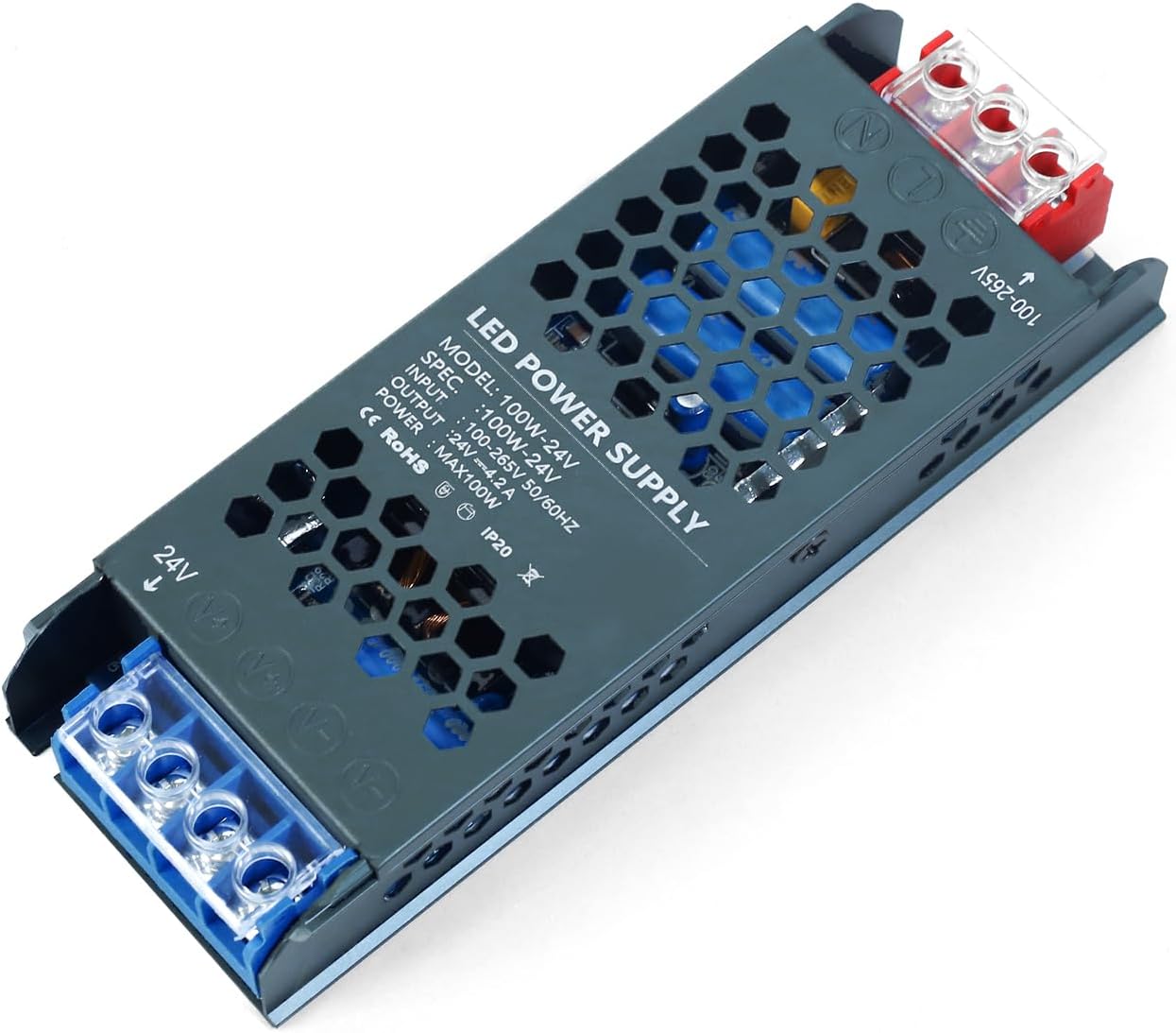 KSIBNW 24V 100W Trasformatore LED 4,2A