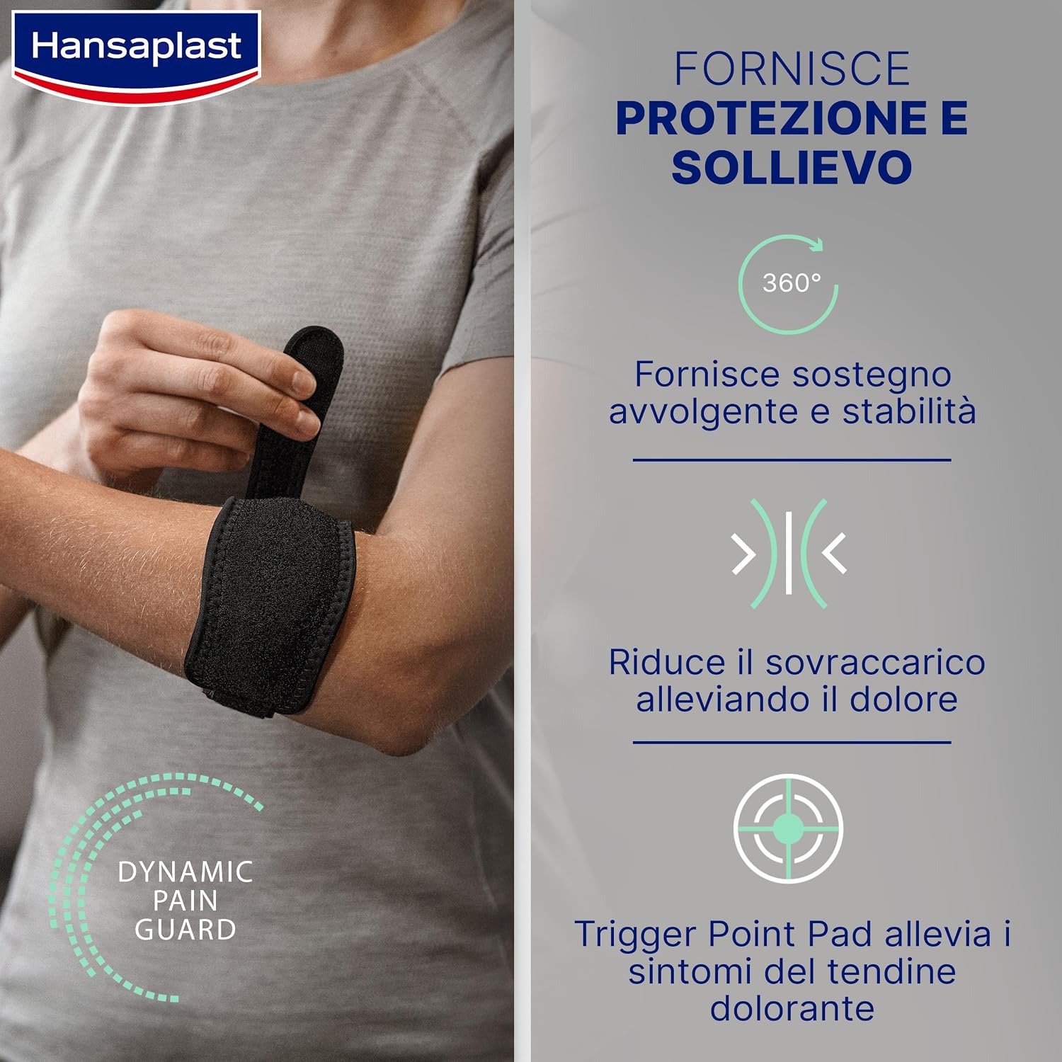Detalle 2 de Hansaplast Sport Supporto Gomito 🩺