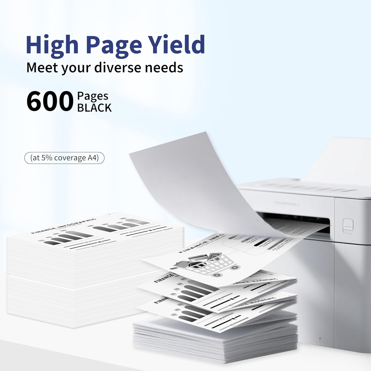 Detalle de Zoyood PG-540XL Black Ink Cartridge – High Yield Replacement for Canon