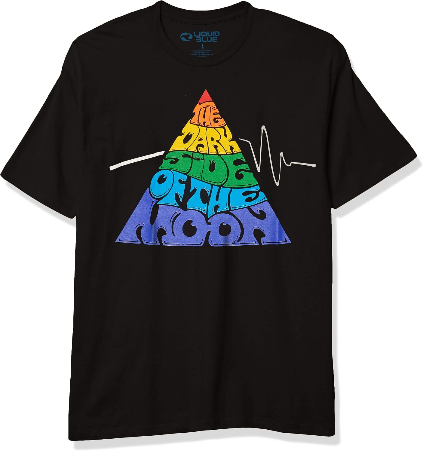 Detalle de Liquid Blue Floyd Pyramid Groove Darkside T‑Shirt
