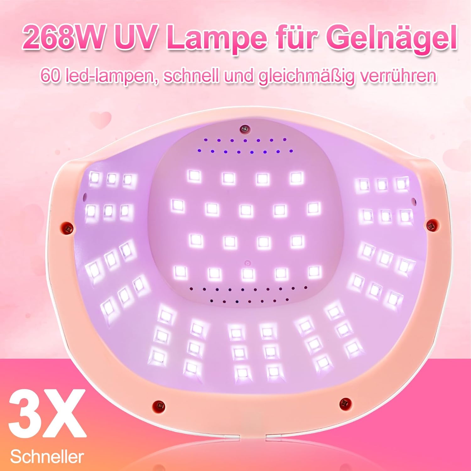 Thumbnail 1 de UV-Lampe für Gelnägel mit 4 Timern