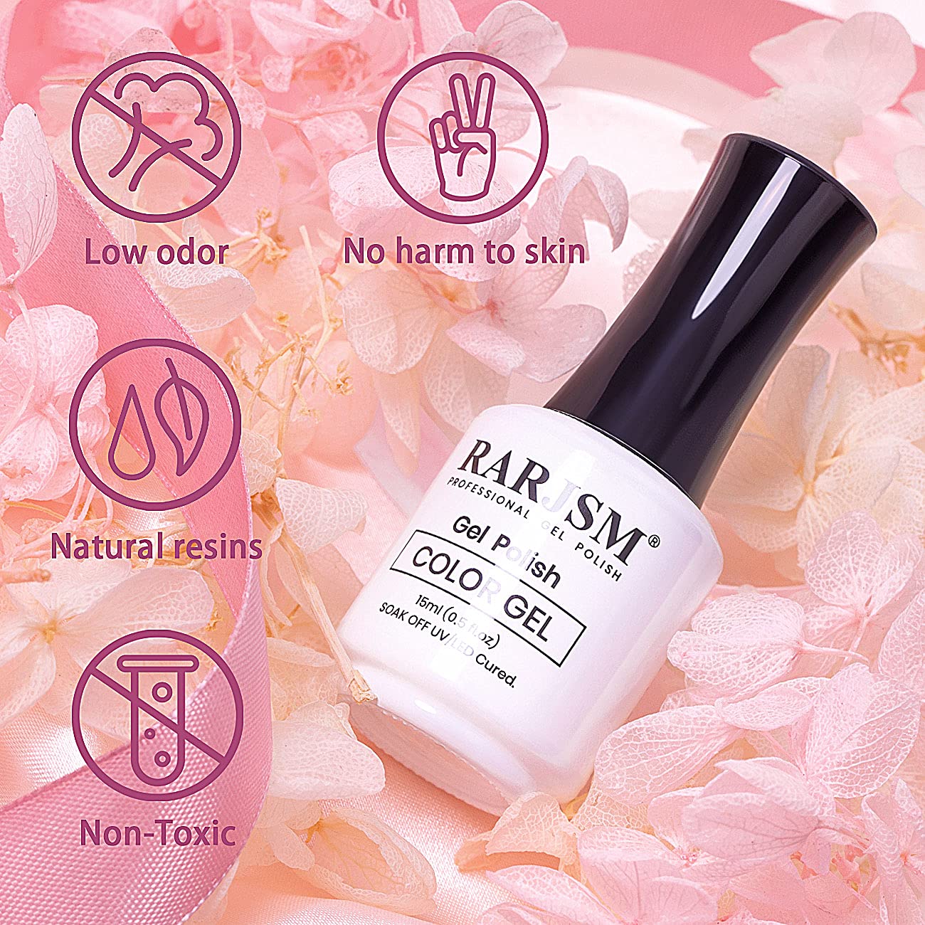Detalle 2 de RARJSM Gel Nail Polish 15ML