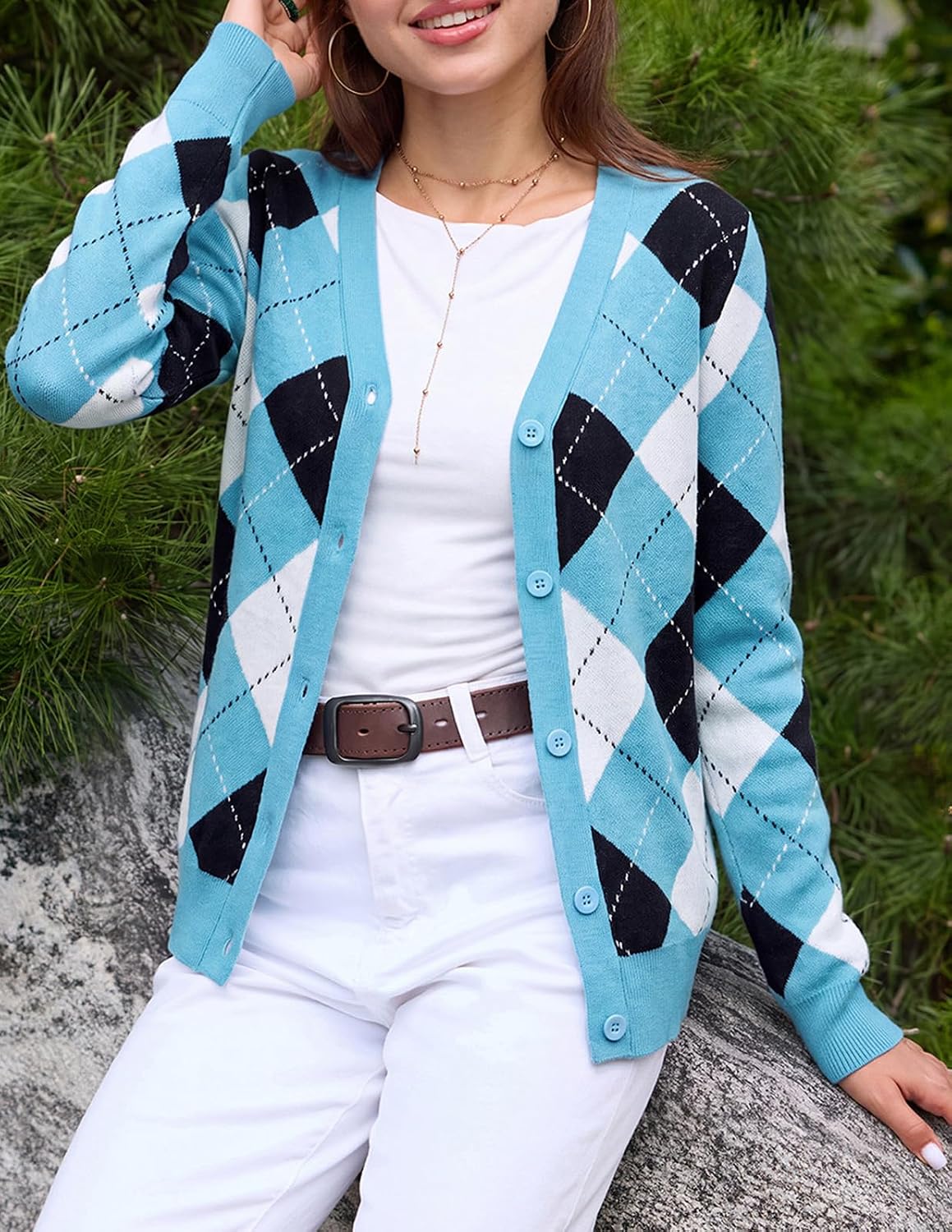 Detalle 2 de GRACE KARIN Women's Cardigan Sweater