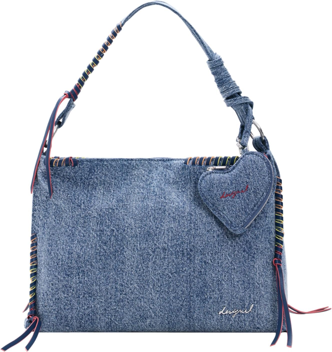 Thumbnail 2 de Desigual borsa a tracolla Torio Denim Shoulder Bag Denim Raw celeste: stile informale e praticità quotidiana