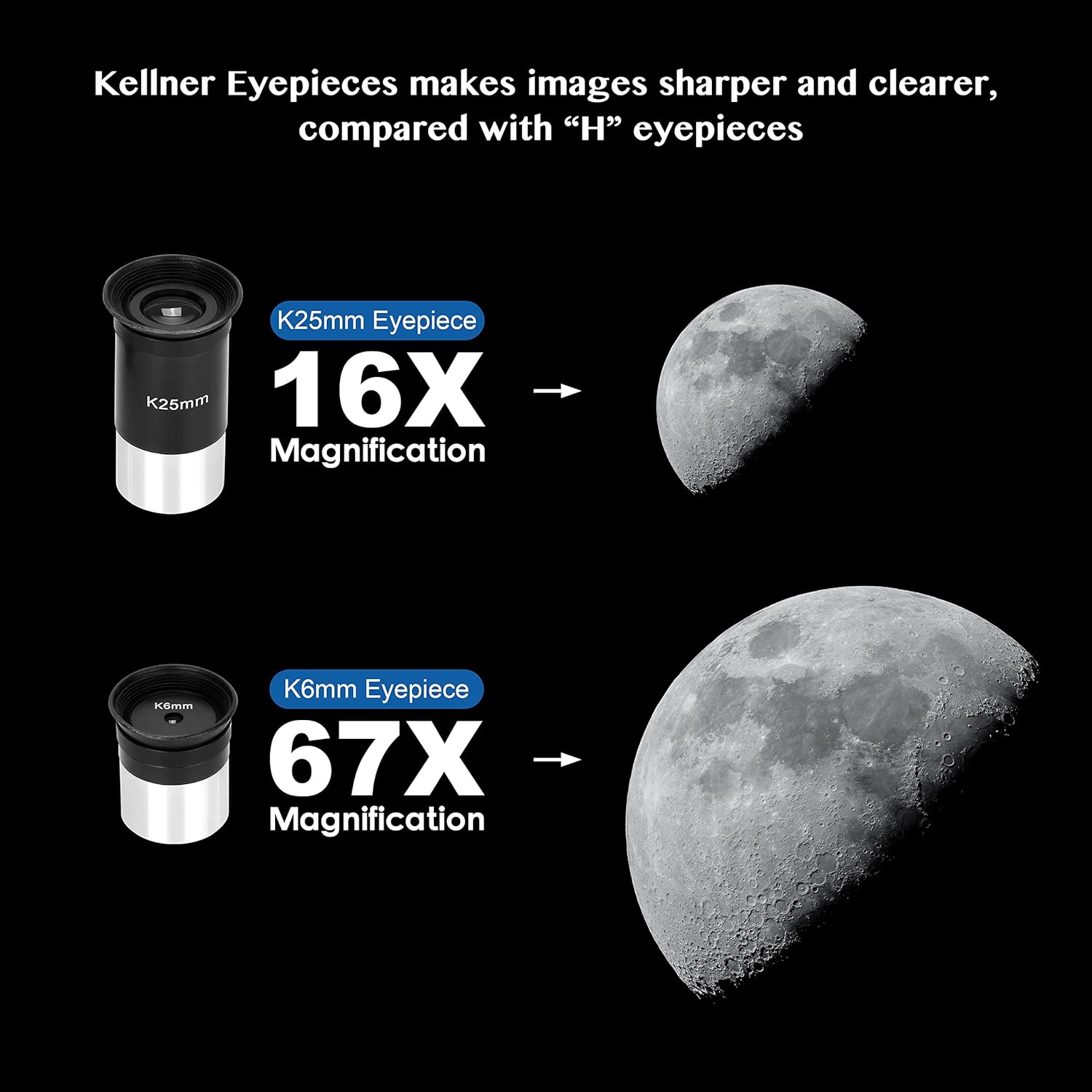 Thumbnail 3 de Aomekie 40070 70mm refractor telescope