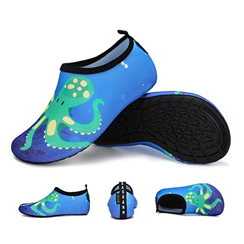 Thumbnail 6 de SAGUARO Kinder Badeschuhe Blau Octopus Gr. 26/27 EU – Aquaschuhe, schnell trocknend