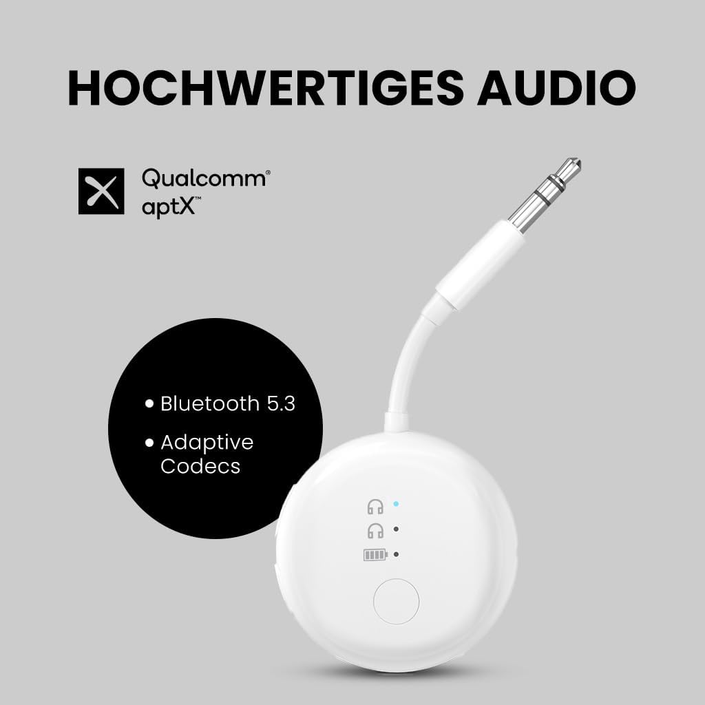 Thumbnail 3 de Avantree SoundJet R1 Bluetooth Adapter 20 Std. Akkulaufzeit 📡