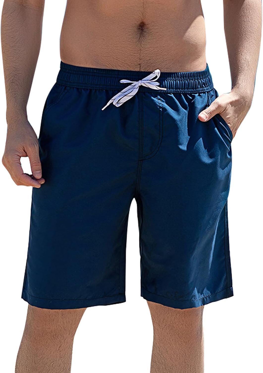 Thumbnail 6 de SEDEX Mens Swimming Shorts with Zipper Pocket – 2 in 1 Quick Dry Trunks