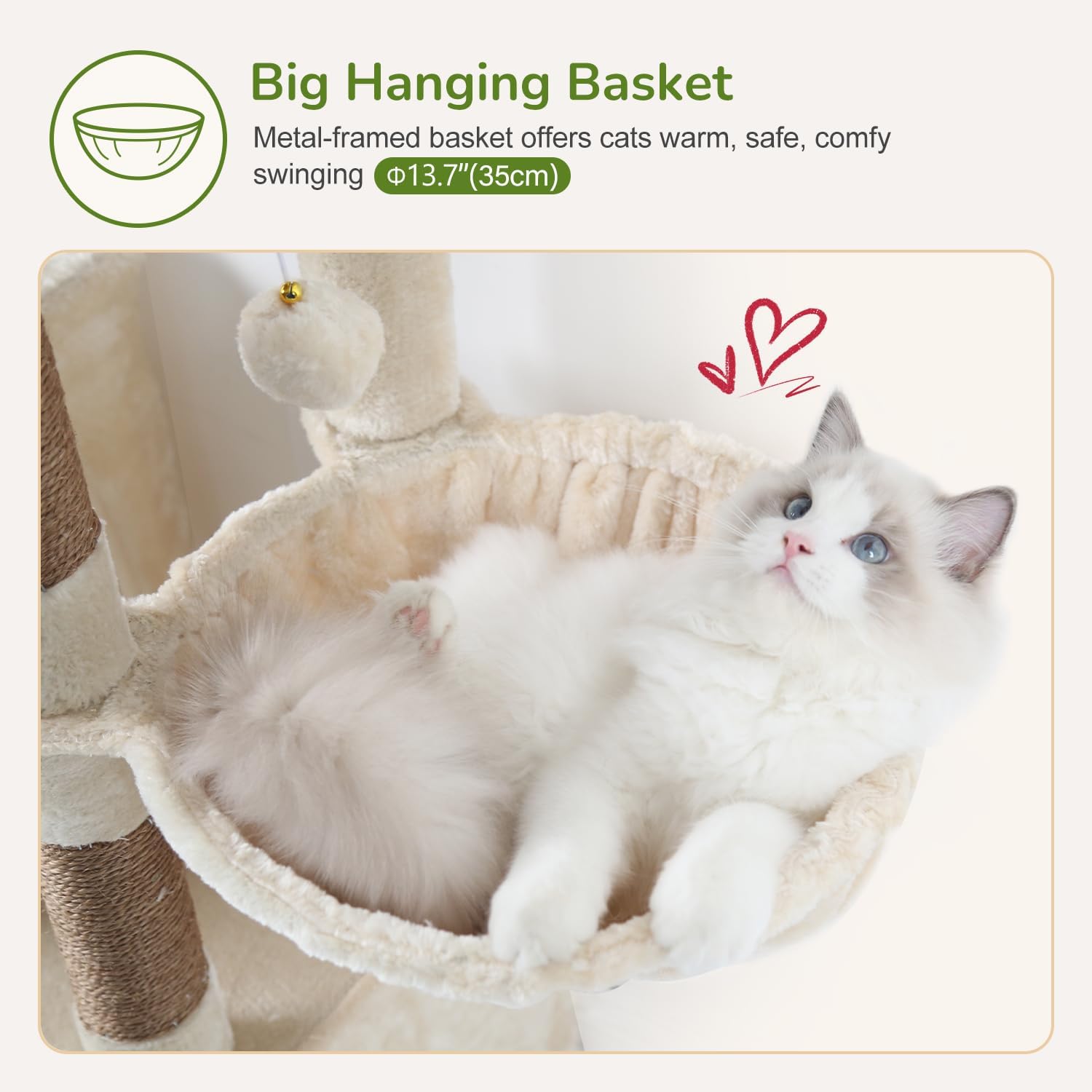 Detalle 2 de Globlazer Cat Tree, 52-Inch