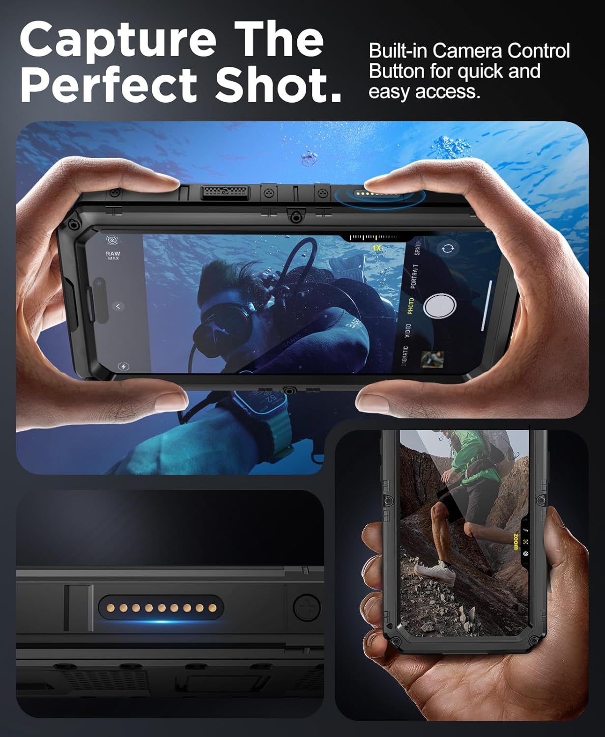 Thumbnail 6 de Beeasy iPhone 17 Case Waterproof Heavy Duty
