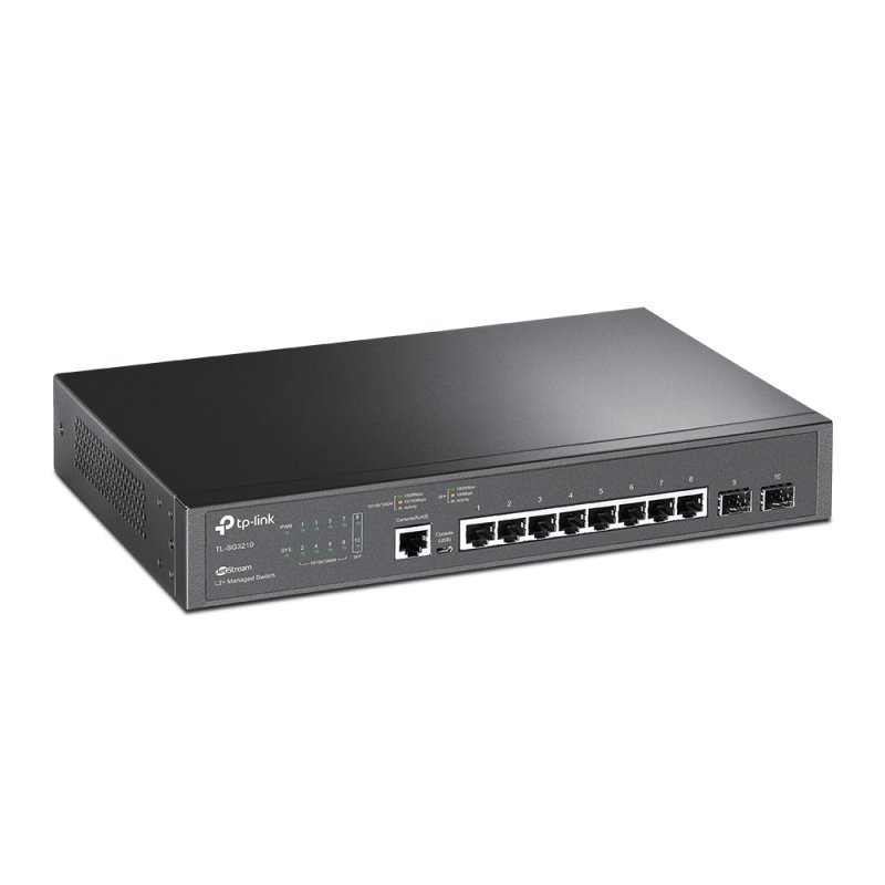 Detalle 2 de TP-Link TL-SG3210 Switch gestionado 8 puertos Gigabit