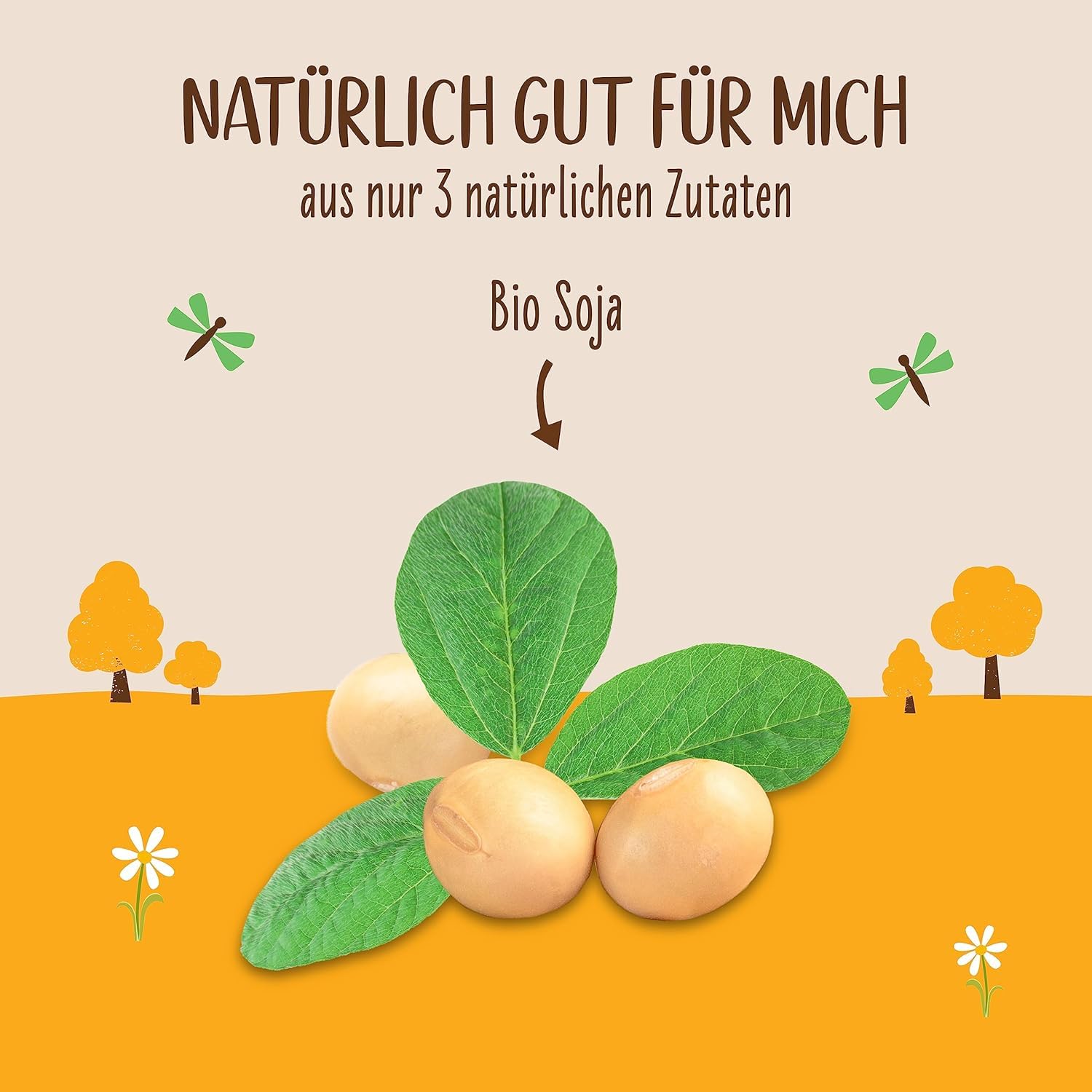 Detalle 2 de Allos Bio Sojadrink ohne Zucker – pflanzliche Milchalternative aus Soja, 1 L (6 Stück)
