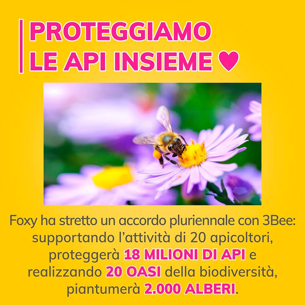 Thumbnail 2 de Foxy Love the Bee - Asciugatutto 28 rotoli 2 veli Plus+ | FSC, 60 strappi/rotolo